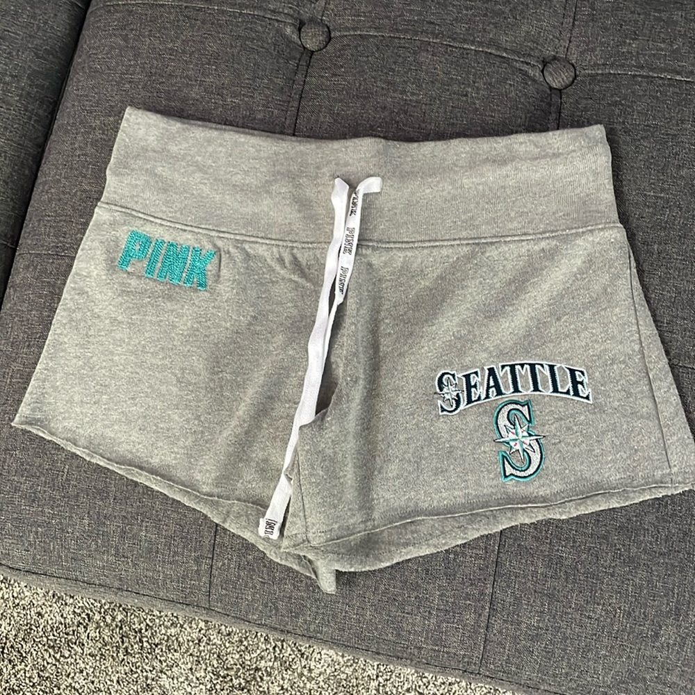 Vintage PINK Victoria's Secret MLB Mariners Shorts